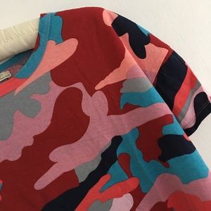 Zara camo crop